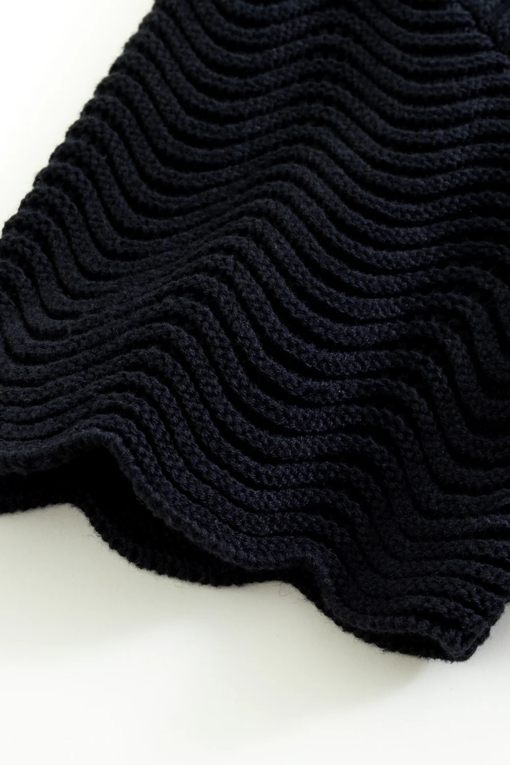 Black Shale Stitch Button Up - Image 5