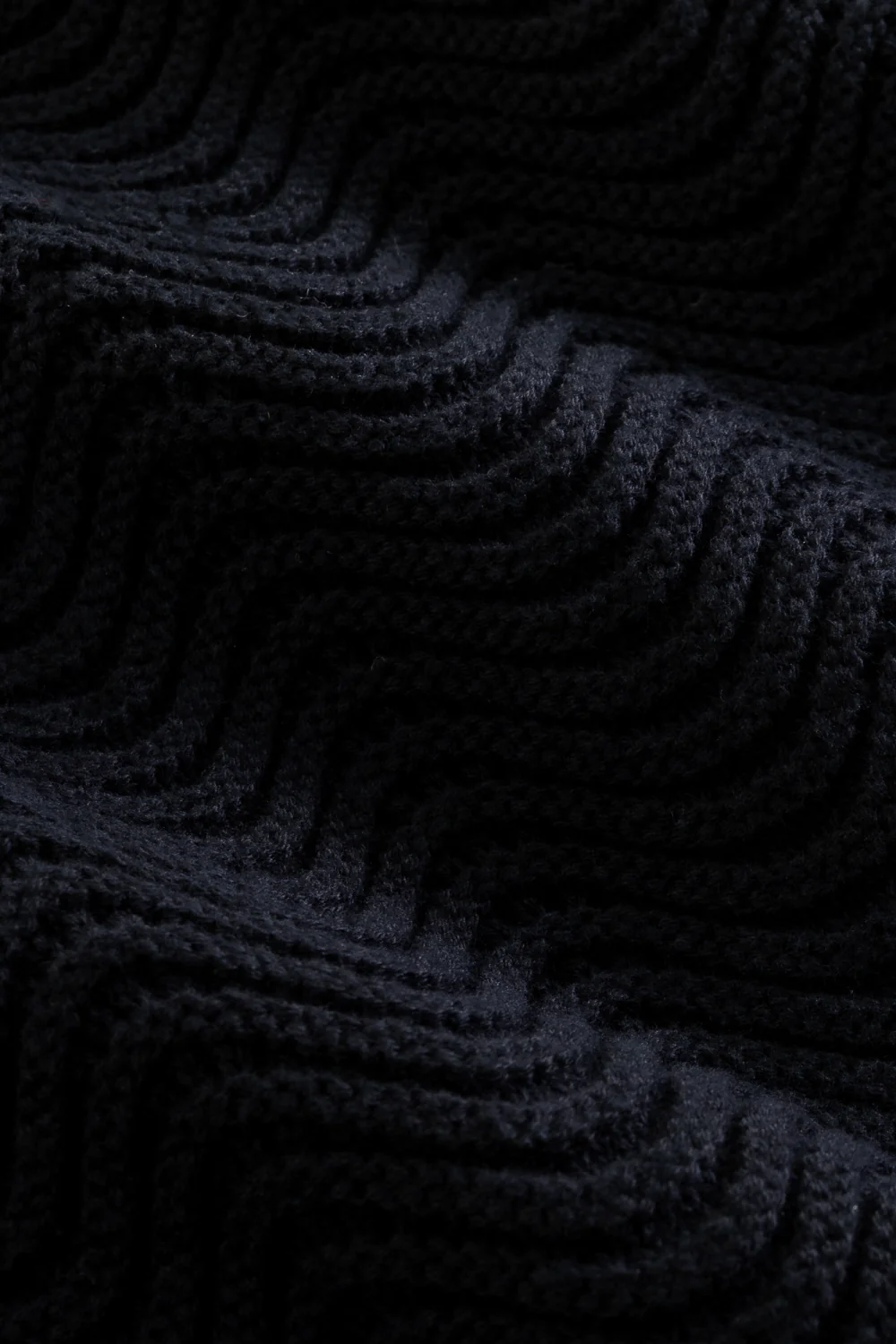 Black Shale Stitch Button Up - Image 8