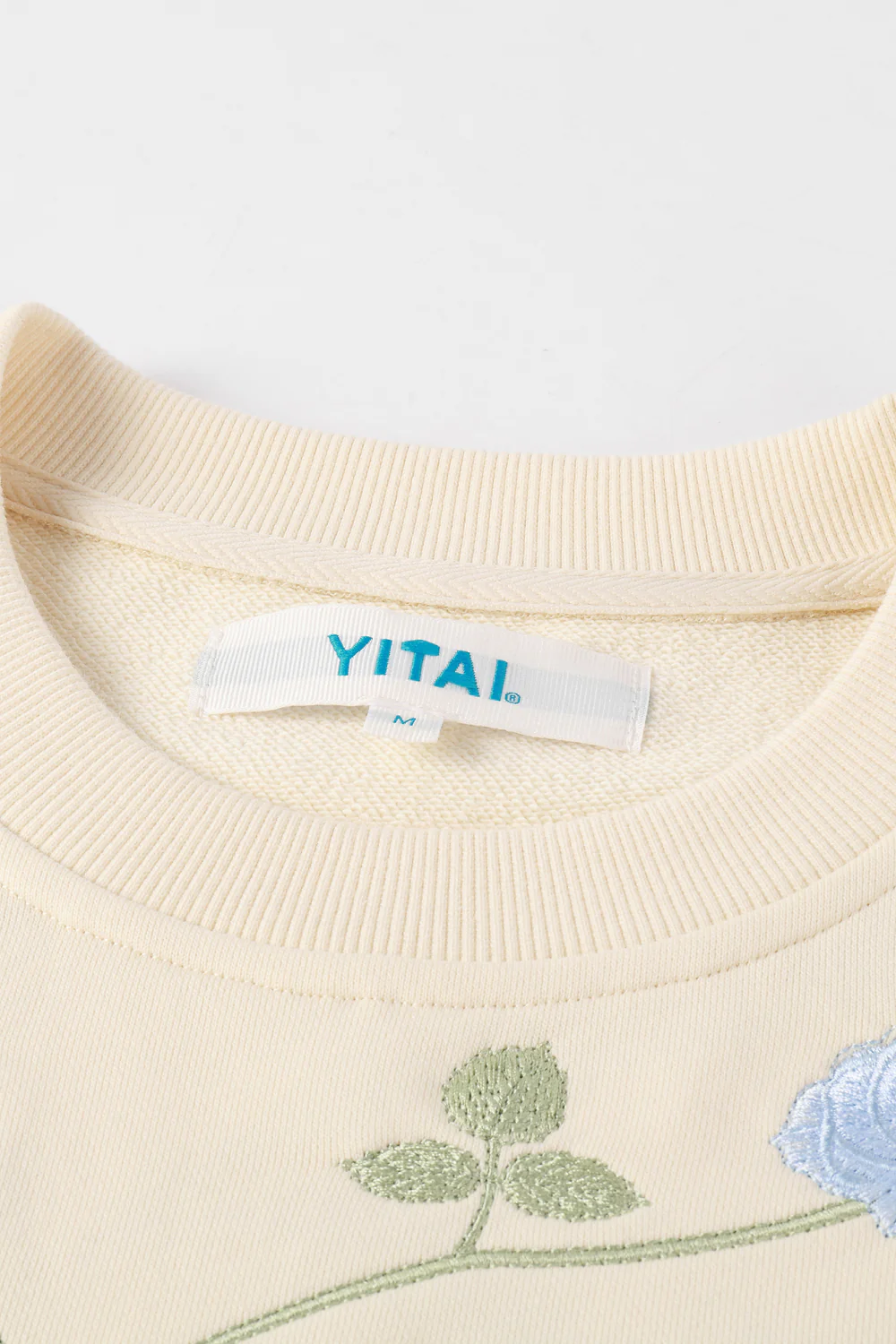 Blue Rose Vine Crewneck - Image 6