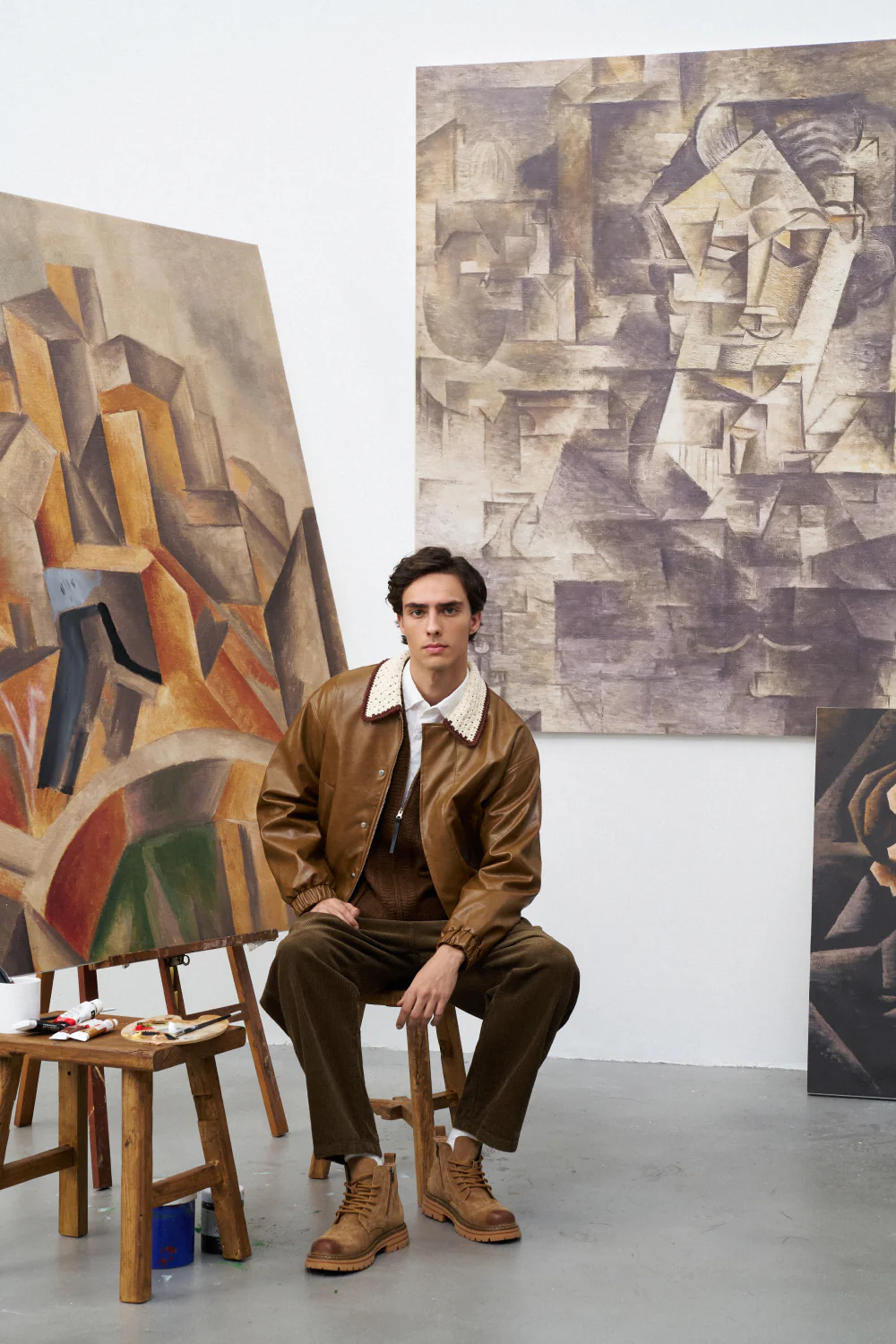 Crochet Collared Jacket - Image 4