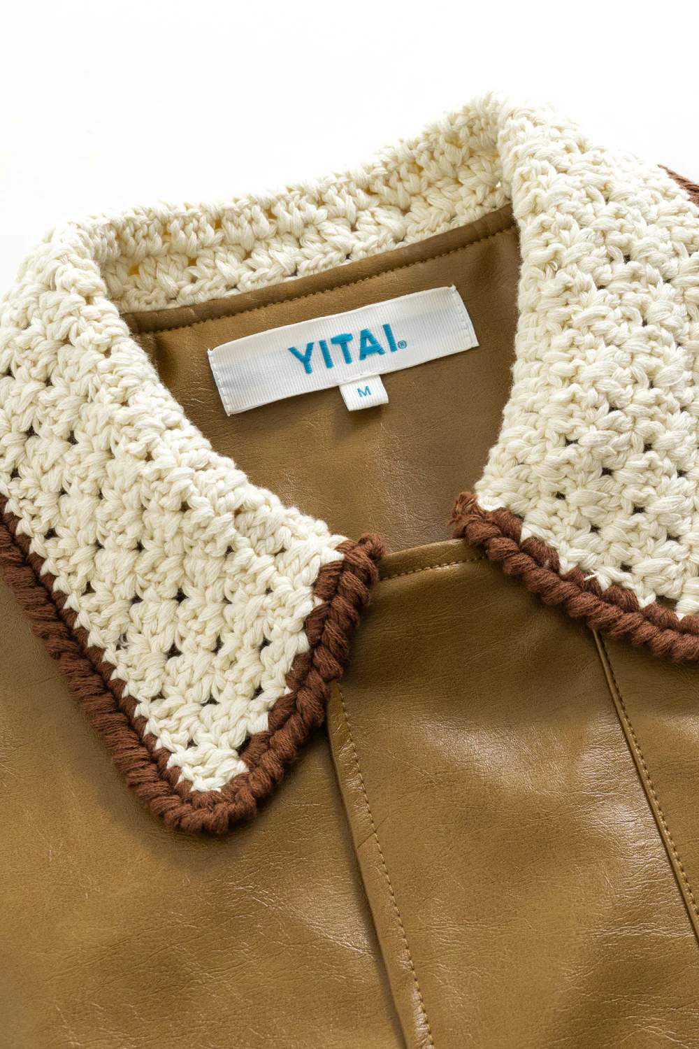 Crochet Collared Jacket - Image 6