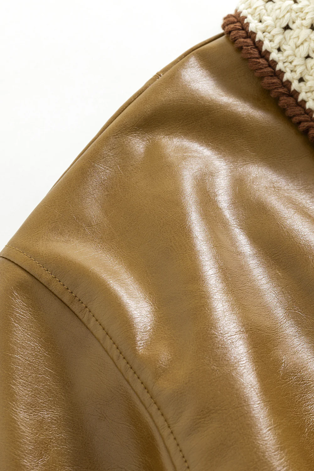 Crochet Collared Jacket - Image 7