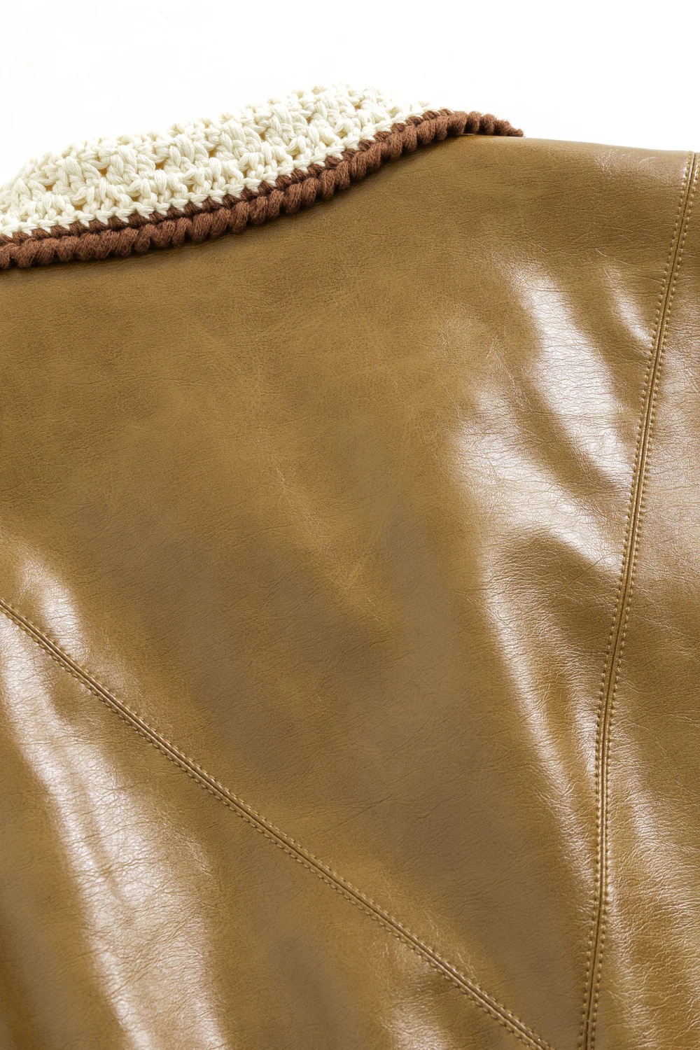 Crochet Collared Jacket - Image 8