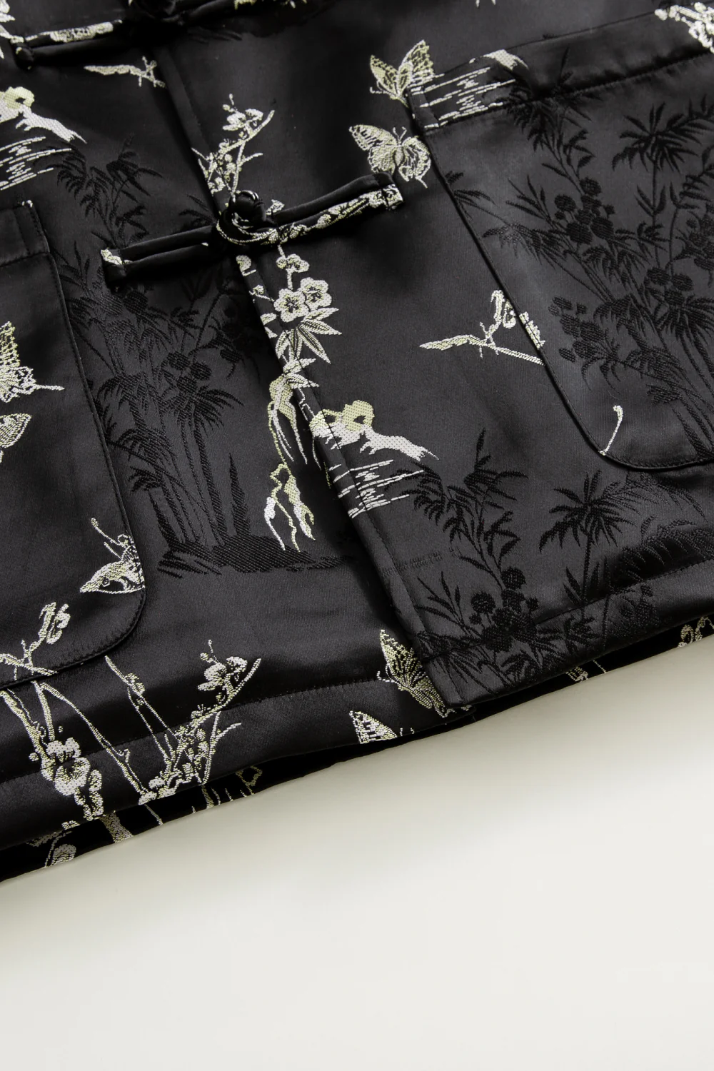 Embroidery Mandarin Coat - Image 8