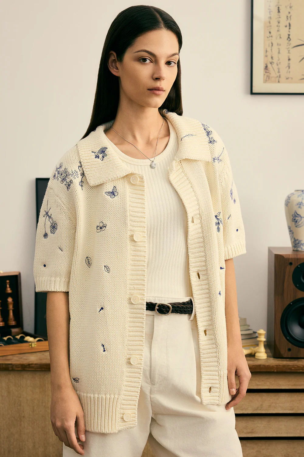 Fine China Button Up - Image 3