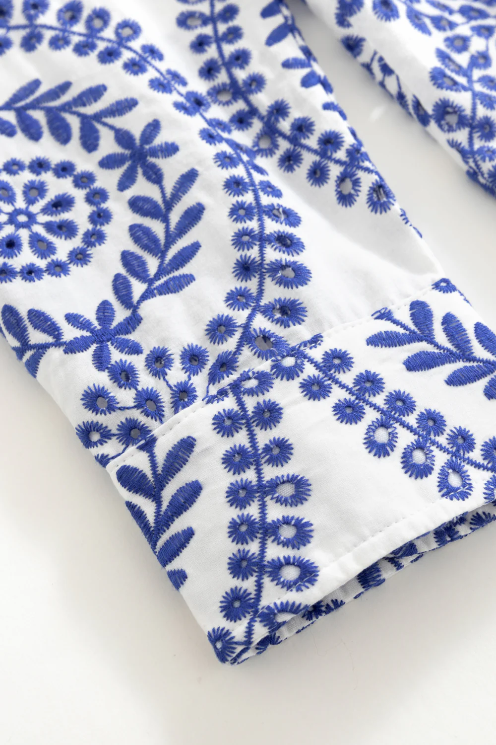 Fine China Embroidery Button Up - Image 10