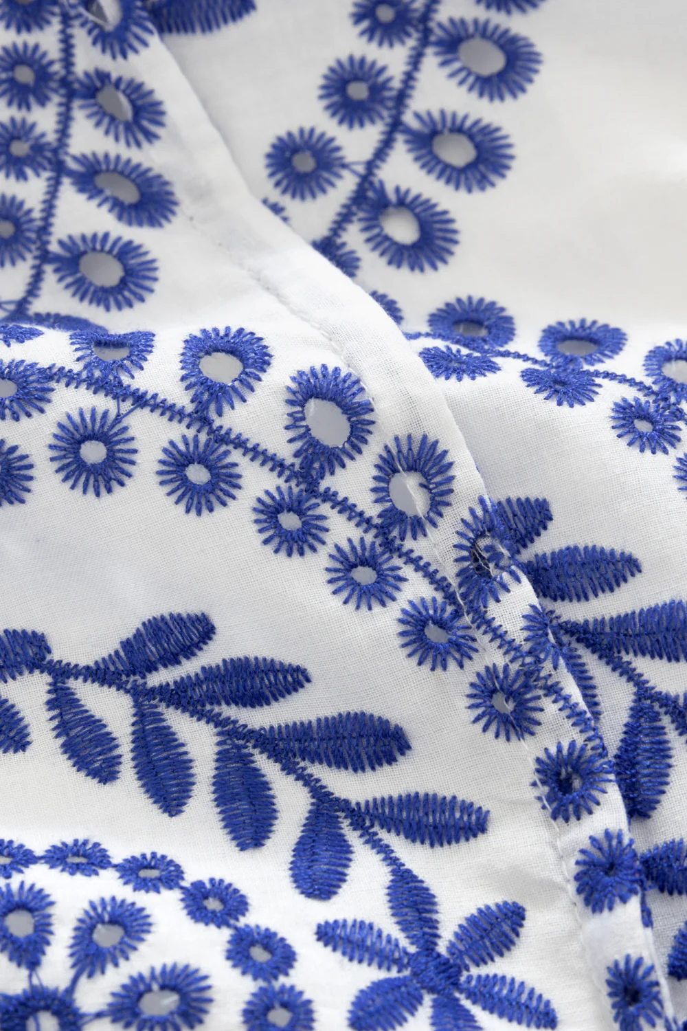 Fine China Embroidery Button Up - Image 11