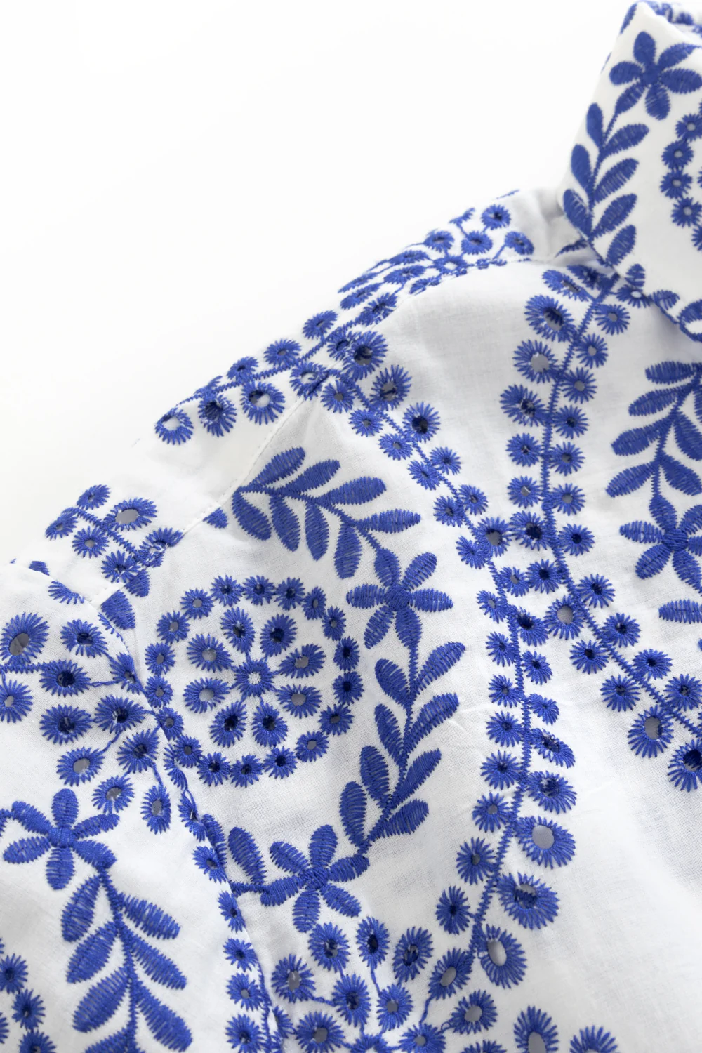 Fine China Embroidery Button Up - Image 8