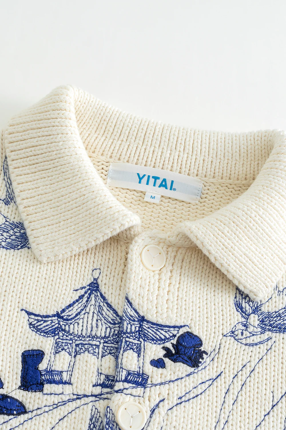 Fine China Embroidery Shirt - Image 7