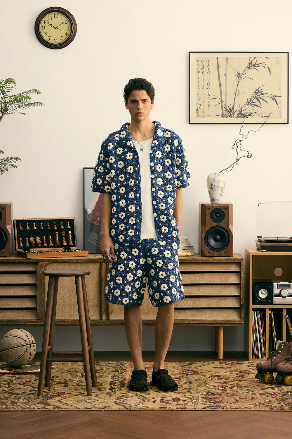 Hand Crocheted Flower Shorts - Image 3