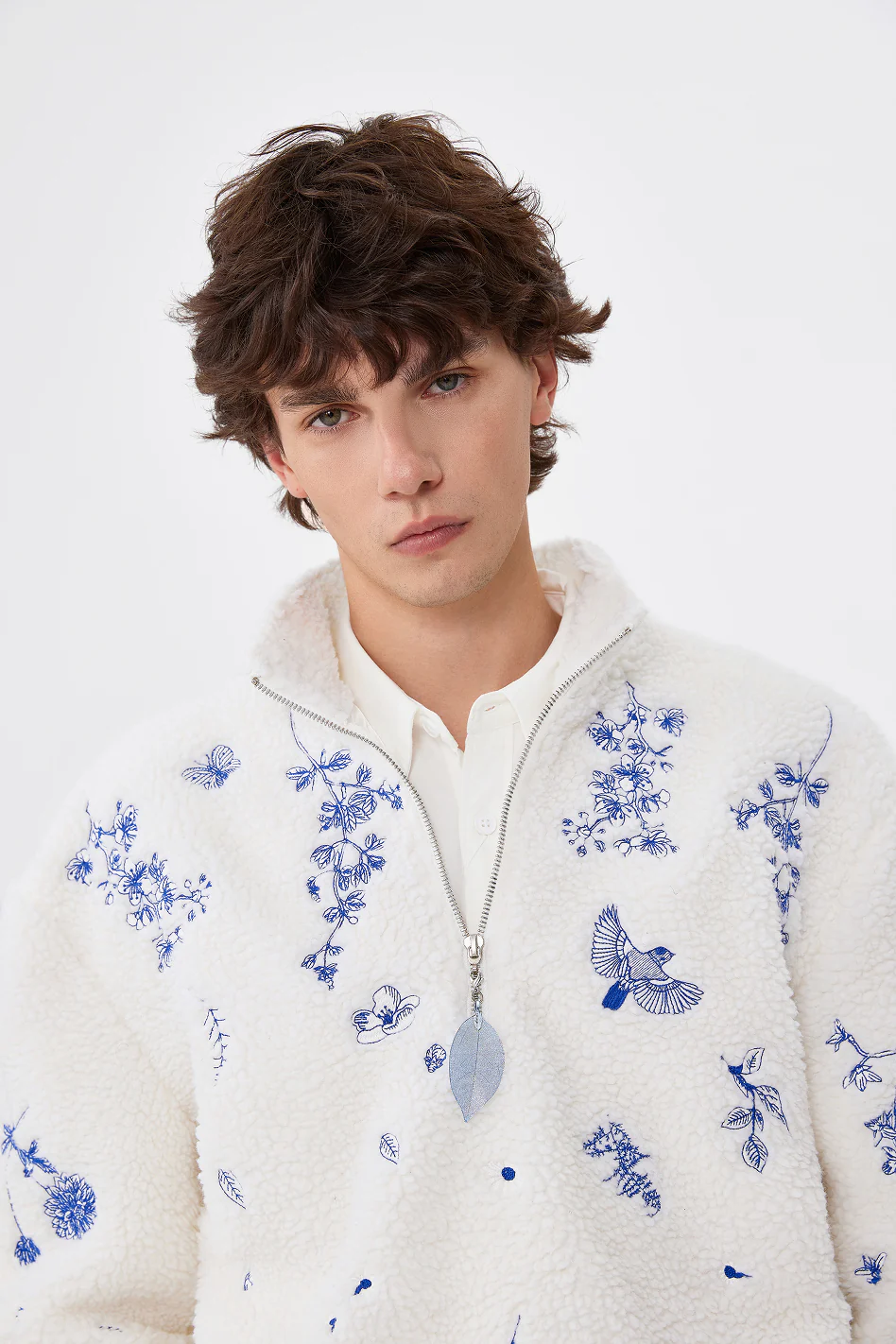 Fine China Sherpa Fleece - Image 5