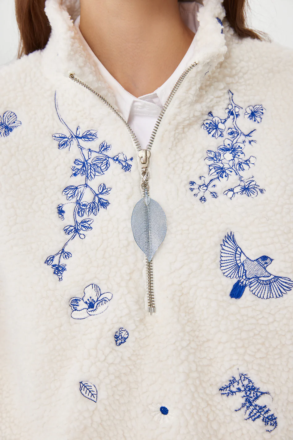 Fine China Sherpa Fleece - Image 6