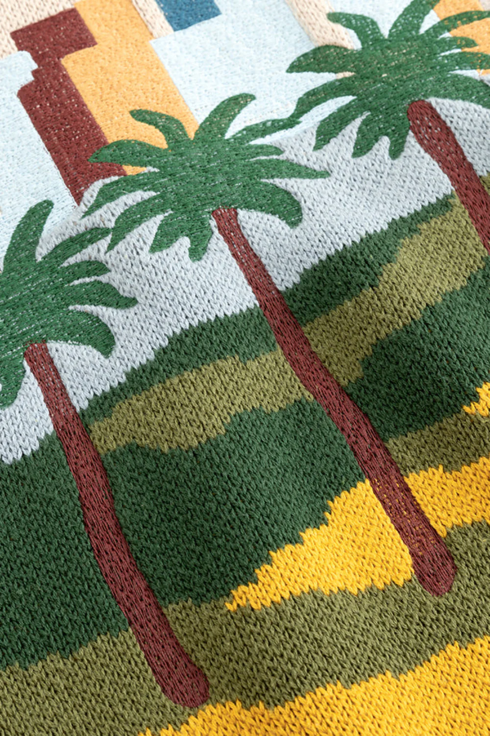 Griffith Sunset Embroidery Sweater - Image 3