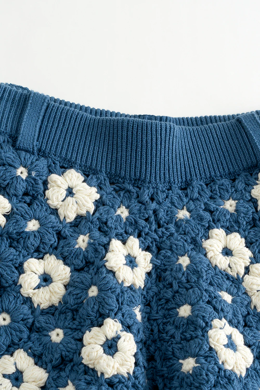 Hand Crocheted Flower Shorts - Image 5