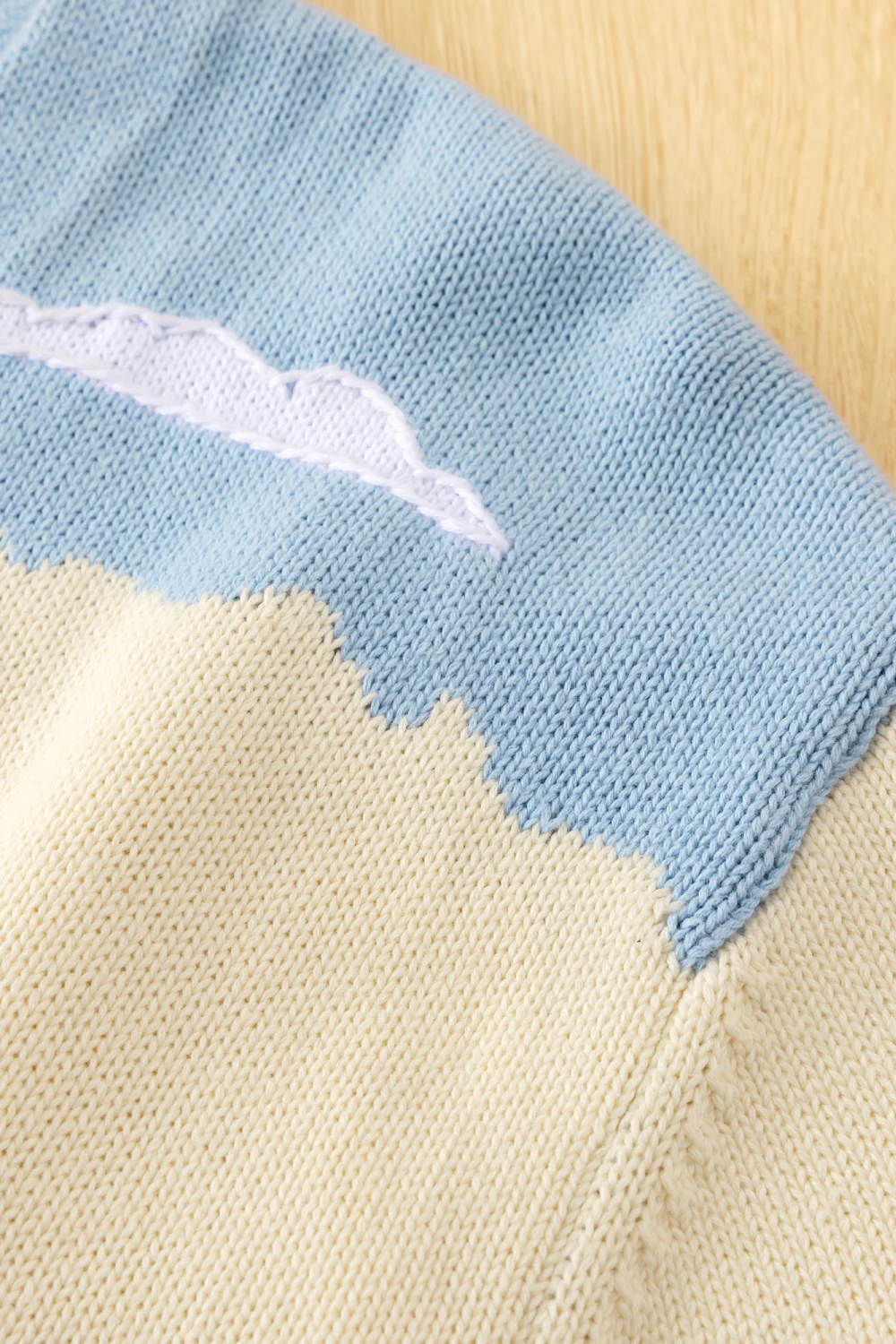 Intarsia Sunflower Cardigan - Image 6