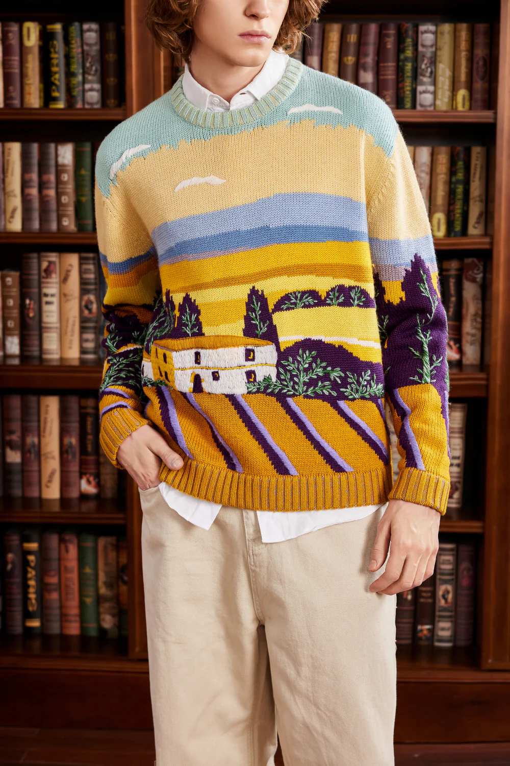 Piedmont Hand Embroidery Crewneck - Image 3