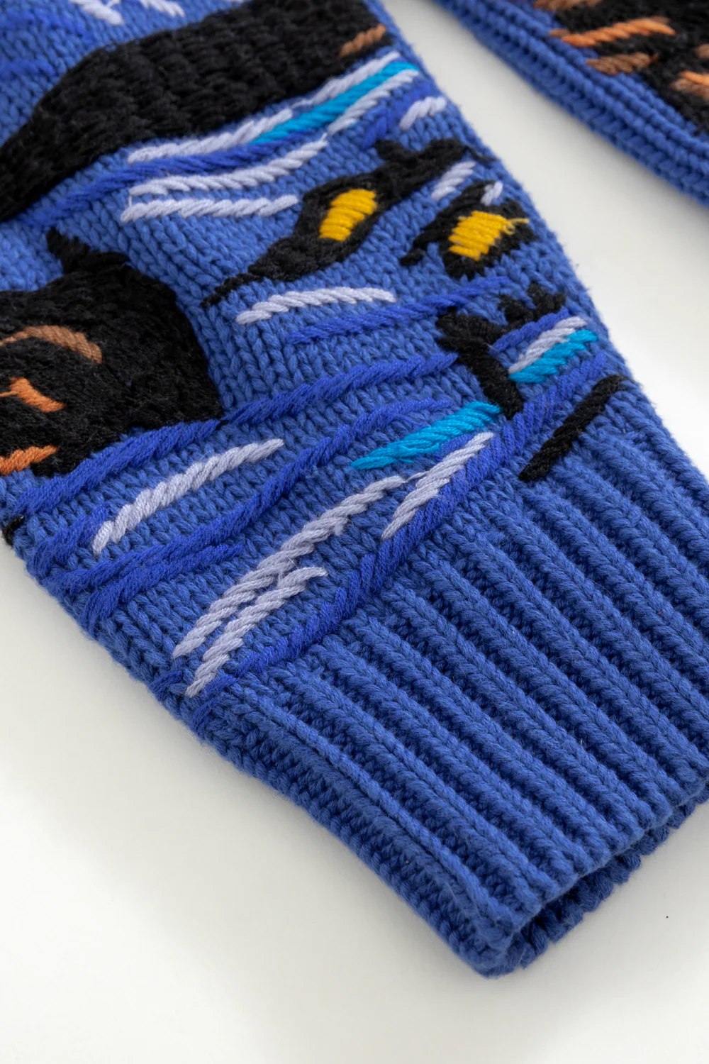 Starry Night Embroidery Sweater - Image 10