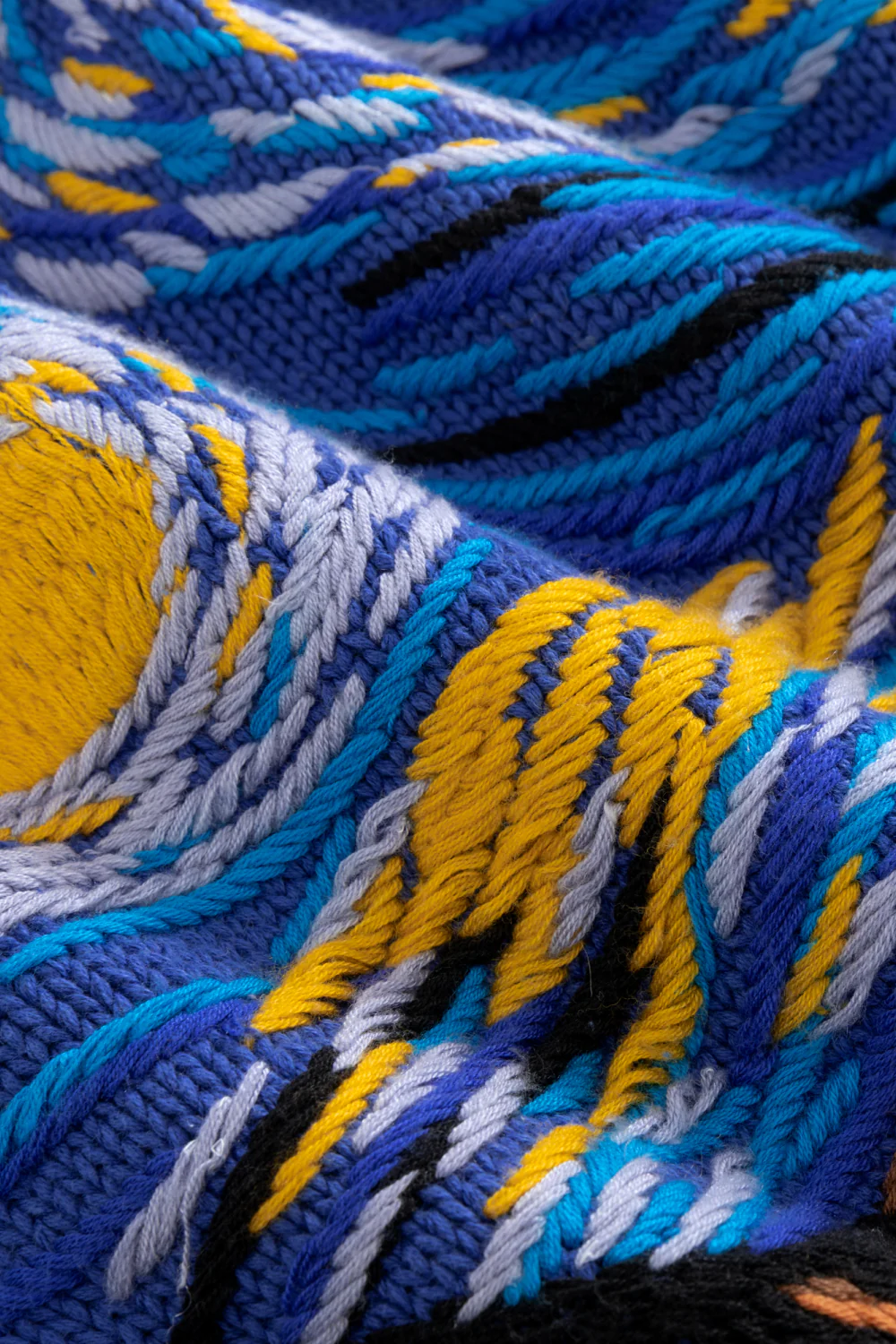 Starry Night Embroidery Sweater - Image 12