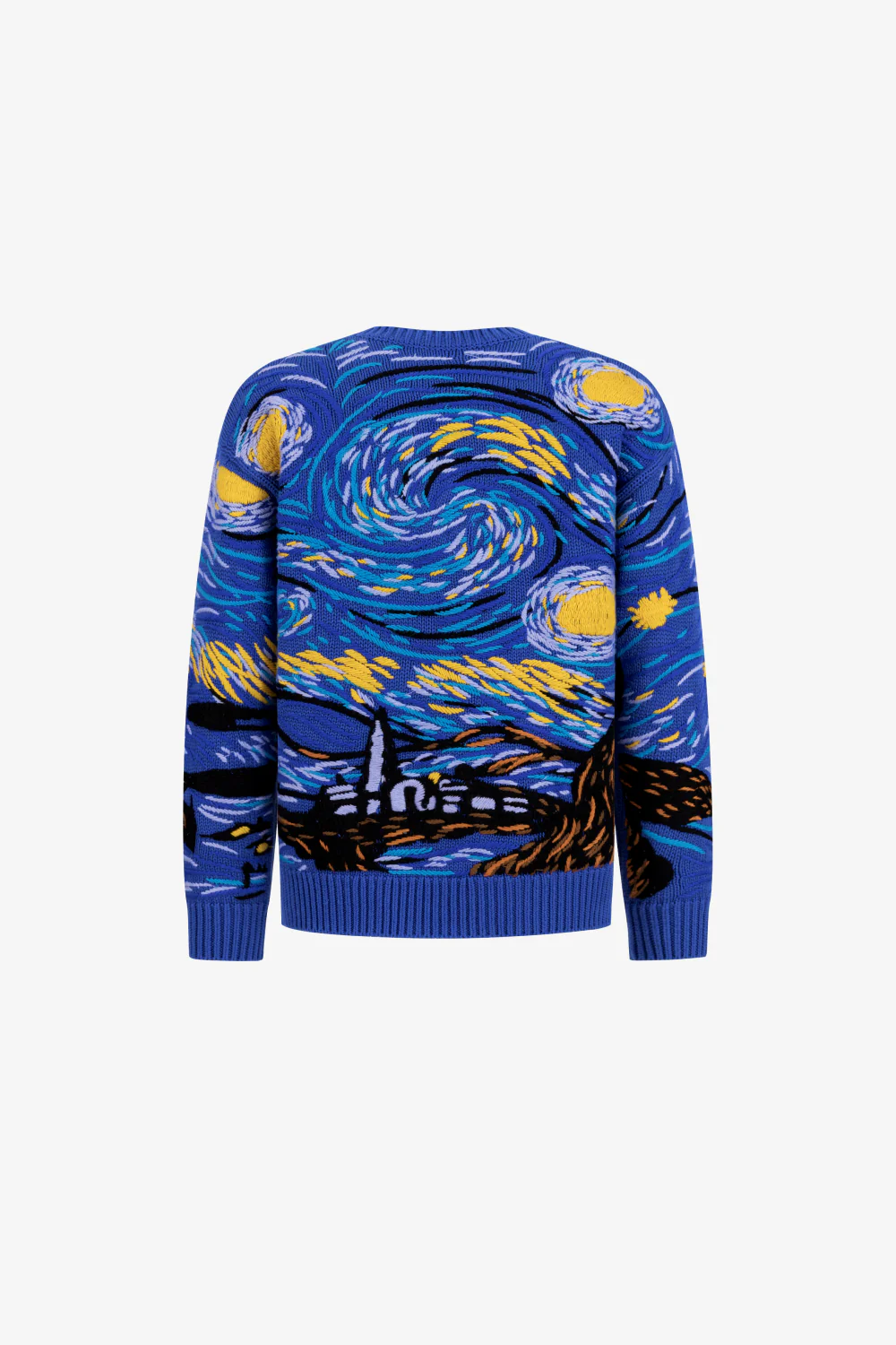 Starry Night Embroidery Sweater - Image 7