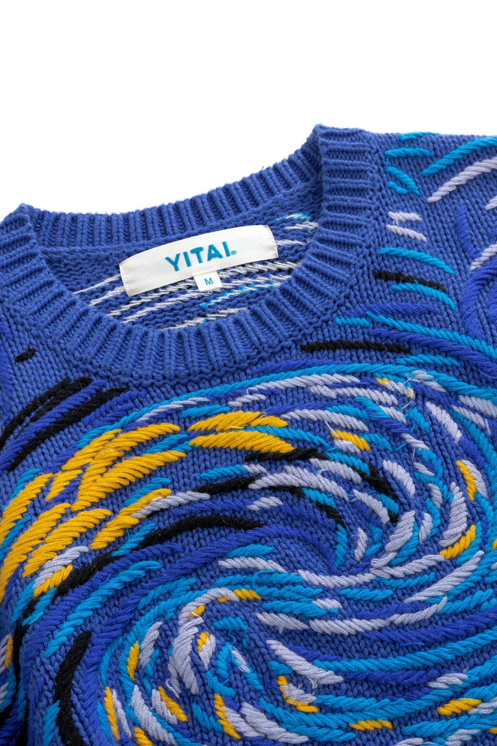 Starry Night Embroidery Sweater - Image 8