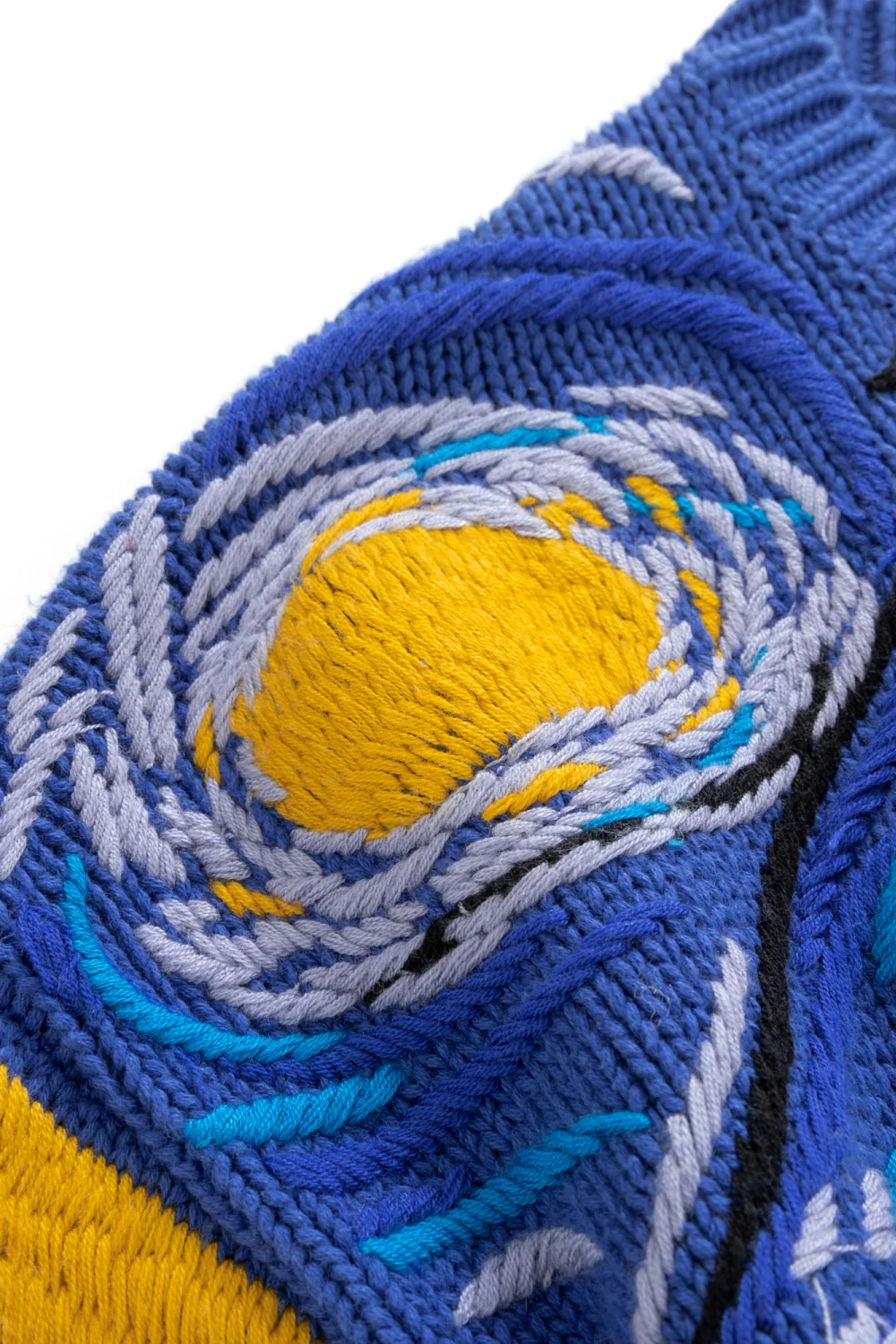 Starry Night Embroidery Sweater - Image 9